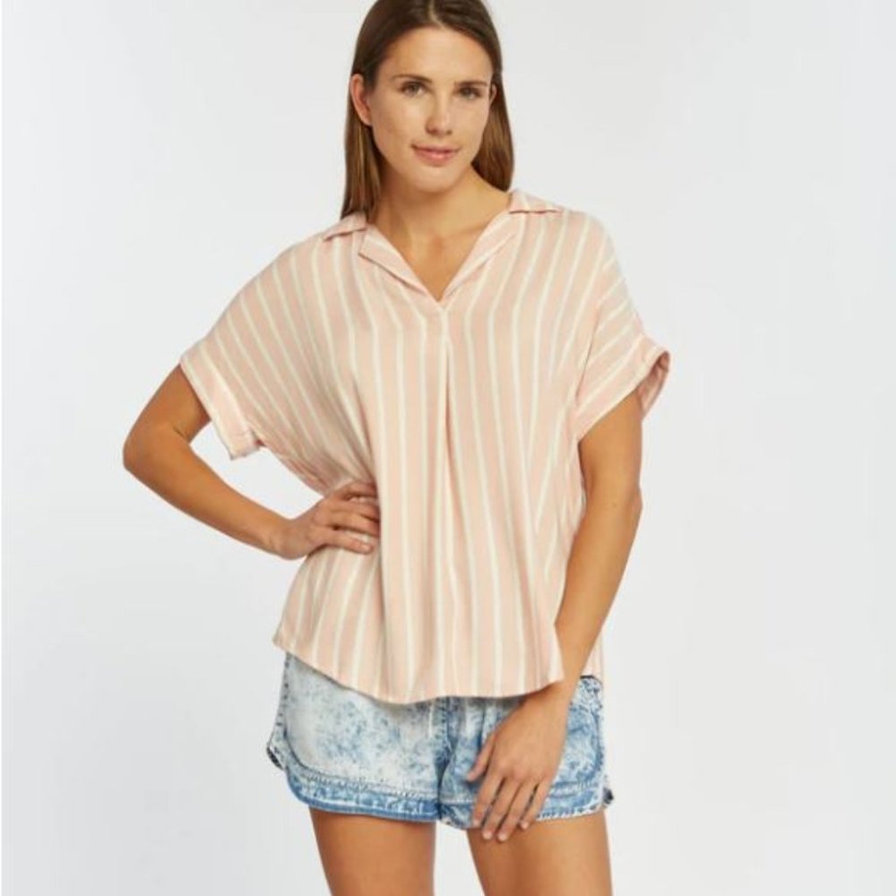 NWT - Thread & Supply Valencia Stripe Top
